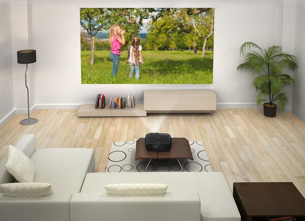 Leinwand Nutzung im Heimkino oder Wohnzimmer