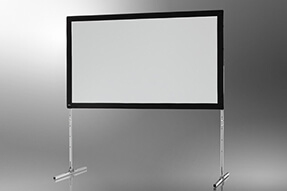 Pantalla de marco plegable Movil Expert de celexon 305 x 190, proyección frontal
