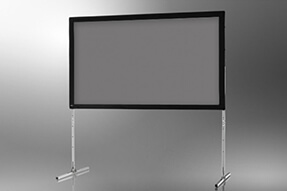 Pantalla con marco plegable Movil Expert de celexon 406 x 254 cm, retroproyección