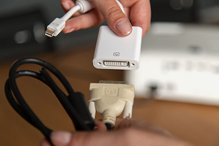 adaptador Mini-DisplayPort a DVI