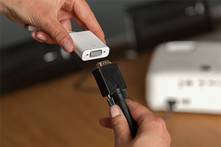 adaptador Mini-DisplayPort a VGA