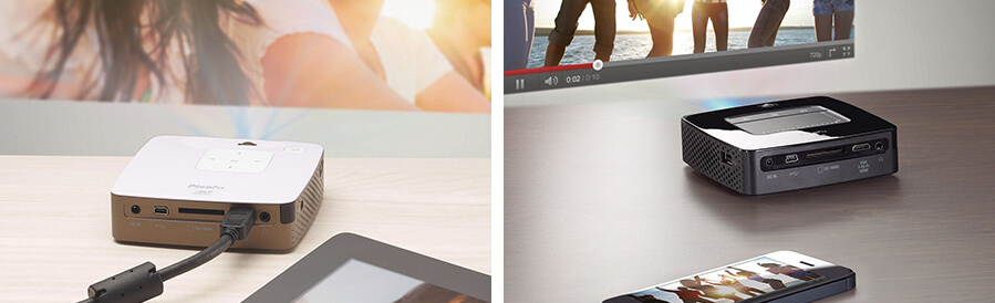 Proporciones del proyector