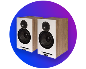 Altavoz de estantería