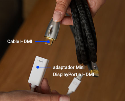 adaptador Mini DisplayPort a HDMI