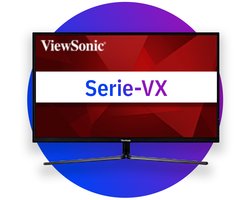 Monitores para juegos ViewSonic (serie VX)