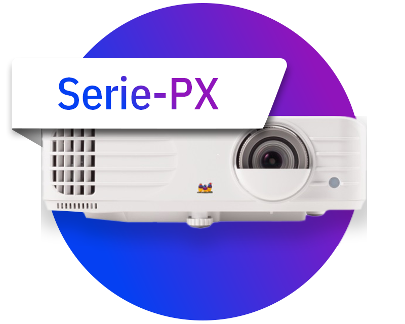 Proyectores de entretenimiento ViewSonic (Serie PX)