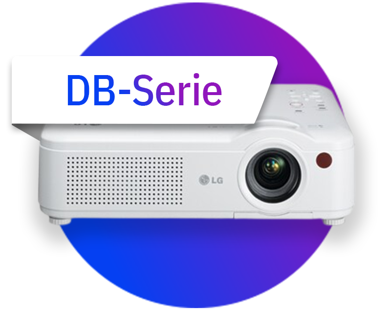 Proyectores comerciales LG (Serie DB)