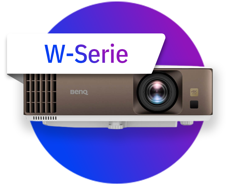 Proyectores BenQ Home Cinema 4K (Serie W)