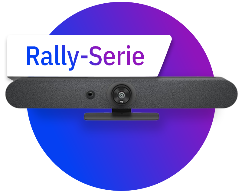 Soluciones Logitech para salas de reuniones (Rally Series)