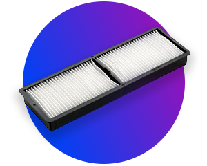 Filtro proyector