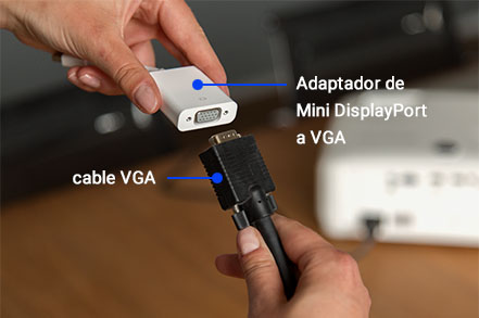 Adaptador de Mini DisplayPort a VGA