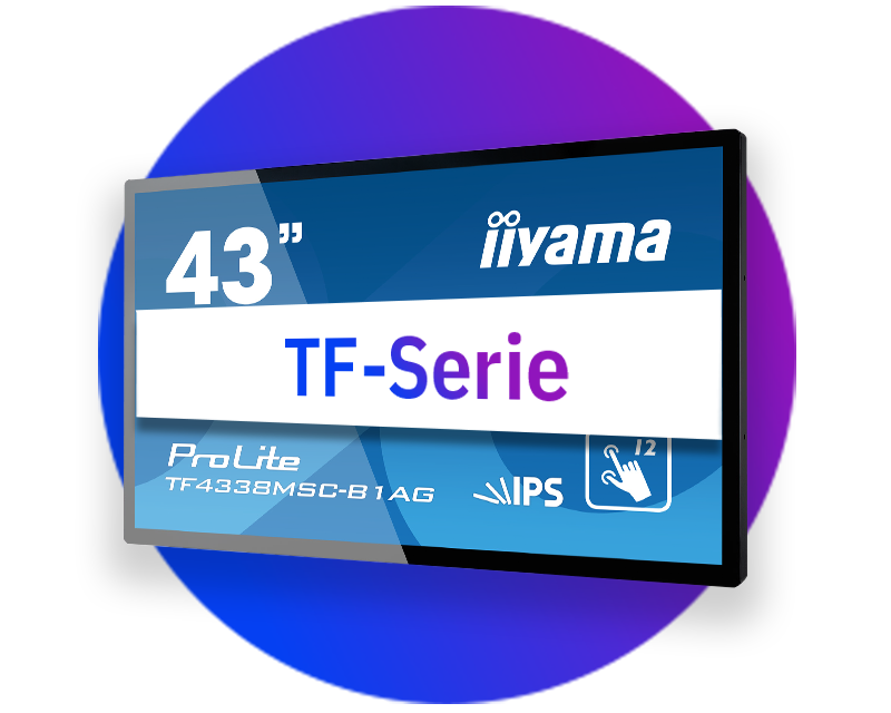 pantallas de marco abierto iiyama (Serie TF)