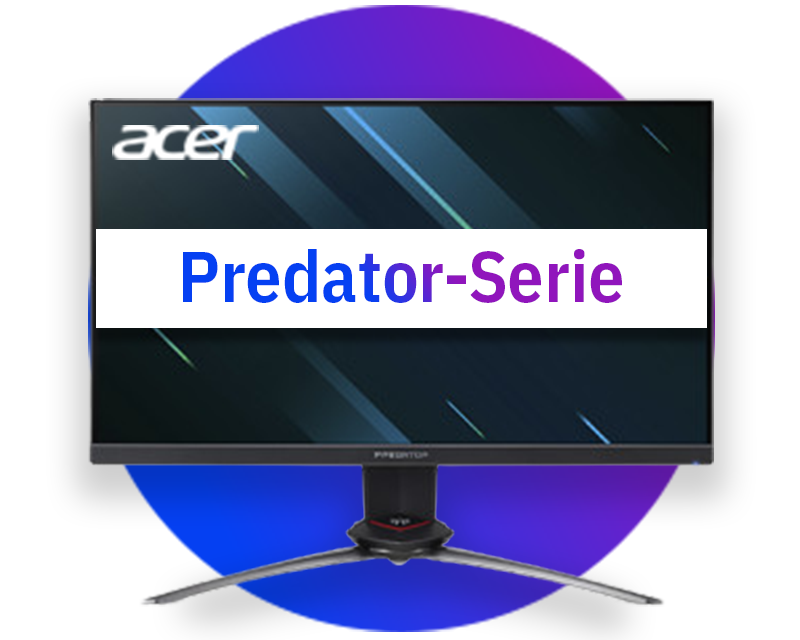 Monitores Acer para juegos (serie Predator)