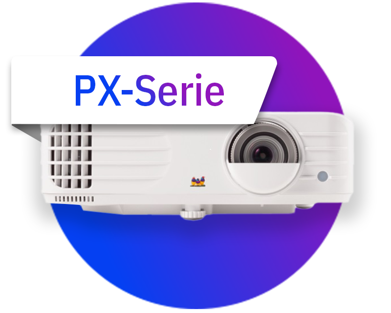 Proyectores de entretenimiento ViewSonic (Serie PX)