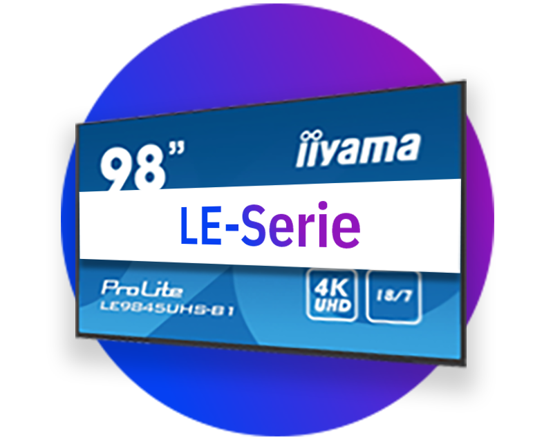 pantallas autónomas iiyama (Serie LE)