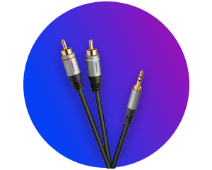 Cable de audio/Cinch