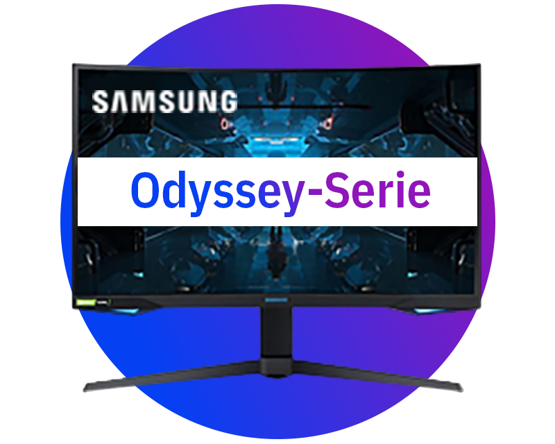 Monitores Samsung para juegos (serie Odyssey)