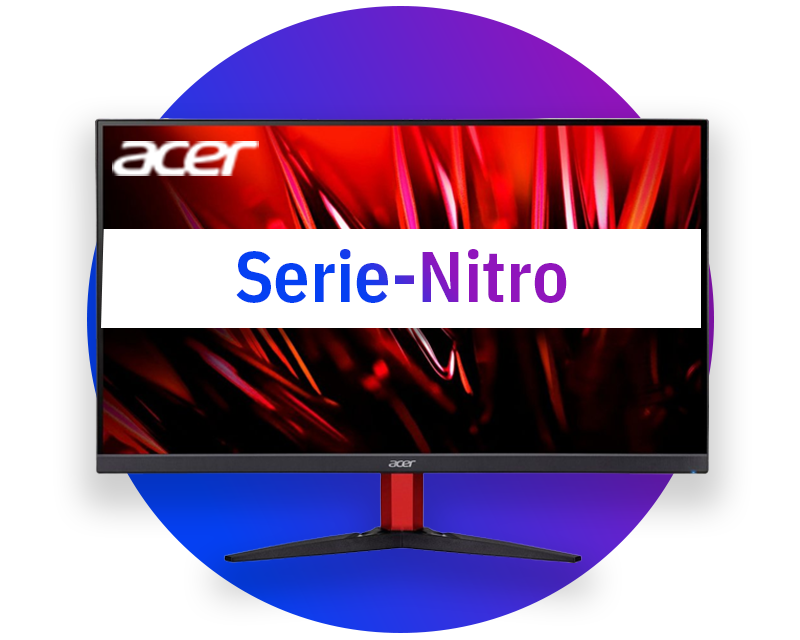 Monitores Acer para juegos (serie Nitro)