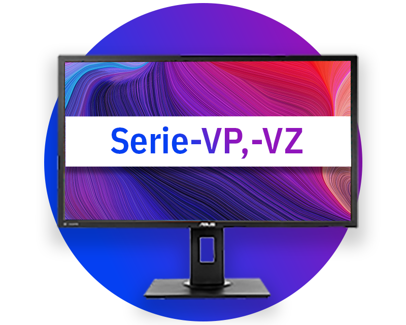 Monitores Asus Full HD / UHD (series VP, VZ)