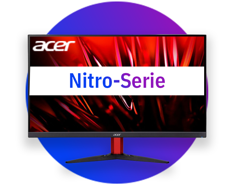 Monitores Acer para juegos (serie Nitro)