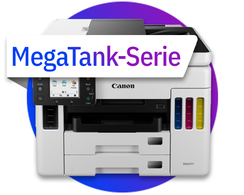Impresora Canon con depósito de tinta (serie MegaTank) Impresora Canon con depósito de tinta (serie MegaTank)