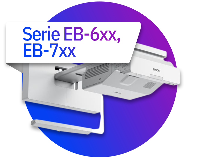 Proyectores educativos Epson (series EB-6xx, EB-7xx)